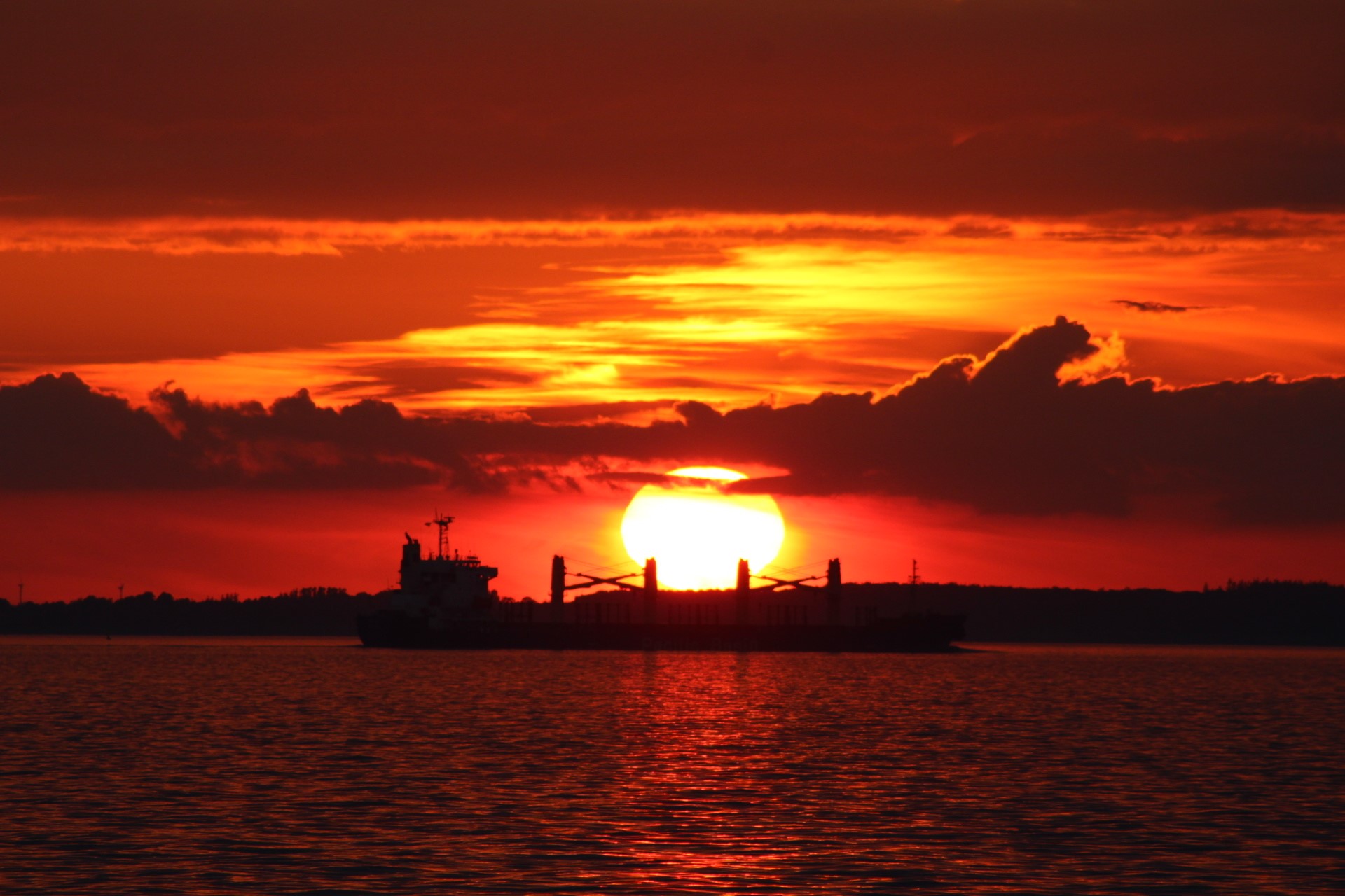 Bulk carrier nordgåen i Storebælt.jpg